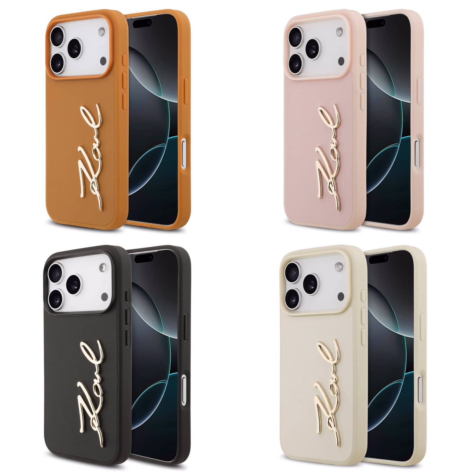 قاب کارل لاگرفلد Karl Lagerfeld نوشته برجسته Iphone سری 17